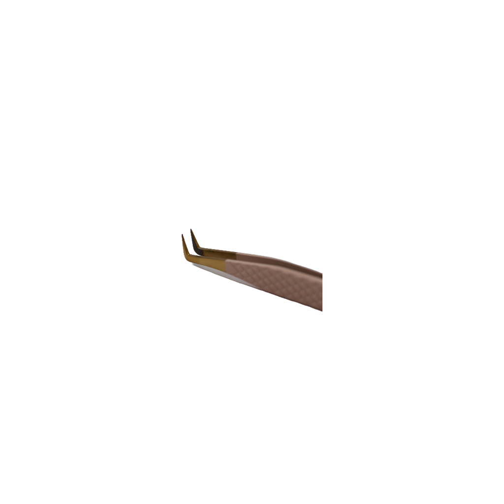 Peachy Nude Fiber Tip Slim Boot Tweezer