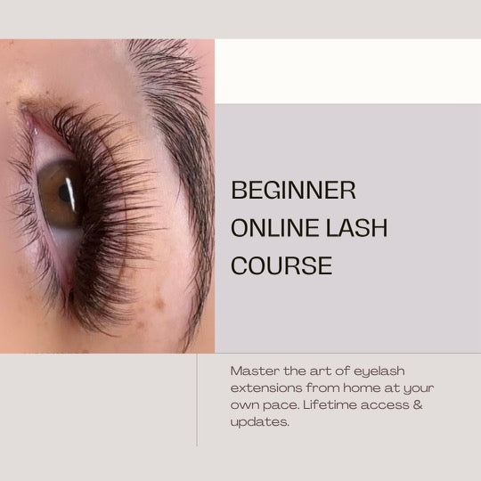 Beginner Online Lash Course