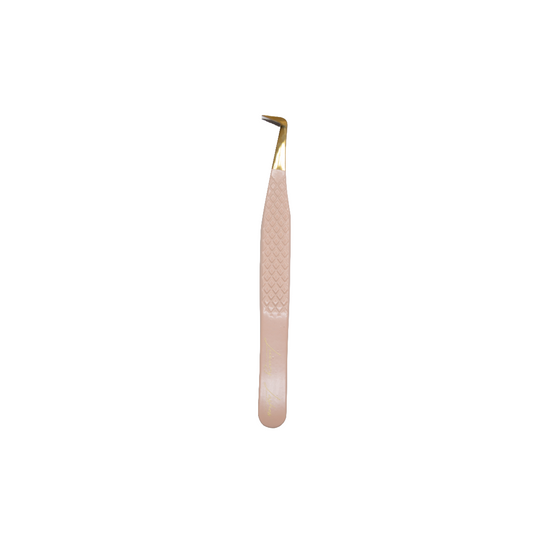 Peachy Nude Fiber Tip Slim Boot Tweezer